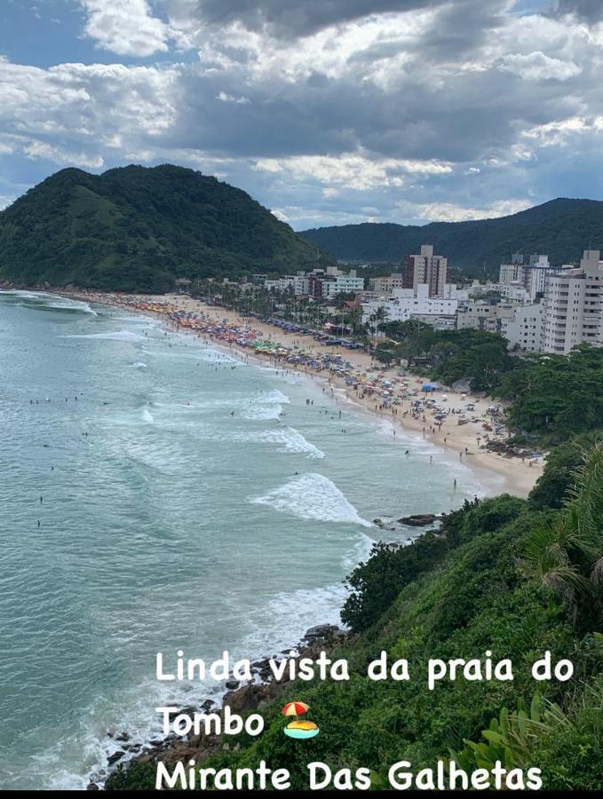 Apto 1 Suite A 30 Mts. Da Praia Do Tombo - Guaruja Bagian luar foto