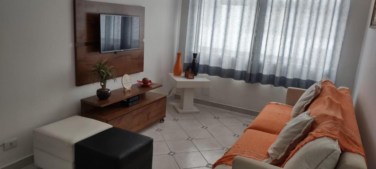 Apto 1 Suite A 30 Mts. Da Praia Do Tombo - Guaruja Bagian luar foto
